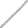 18 ayar 4.62 ct 3 tırnaklı su yolu bilezik